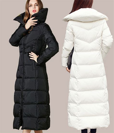 Ladies Long Length Winter Coats Han Coats