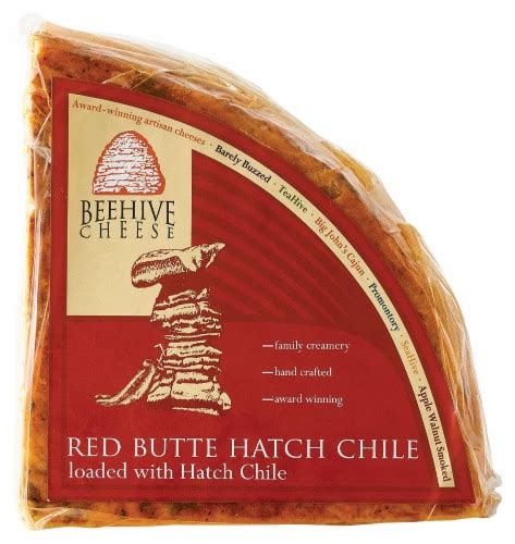 Beehive Cheese Red Butte Hatch Chile 1 Lb King Soopers