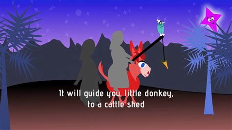 Little Donkey Animation And Lyrics Youtube
