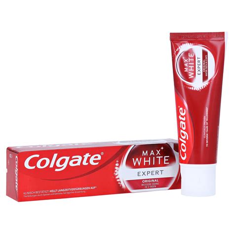 COLGATE Max White Expert White Zahnpasta 75 Milliliter Medpex