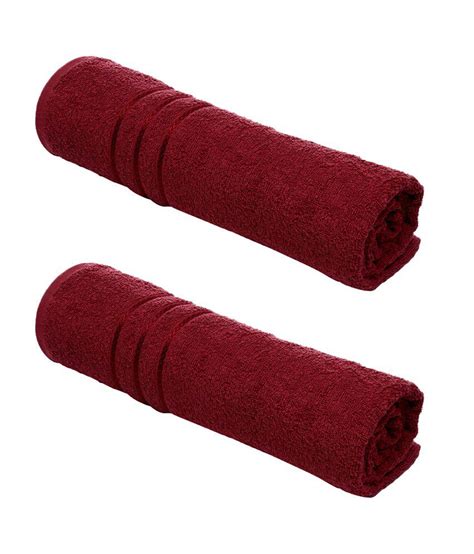 Update your location to get accurate prices and availability. Bombay Dyeing Set of 2 Cotton Bath Towel - Maroon - Buy ...