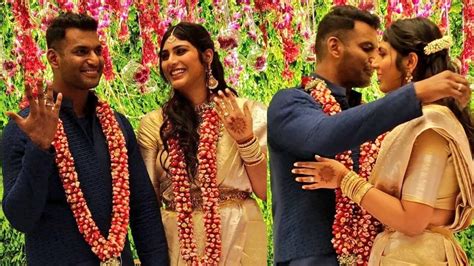 Vishal And Anisha Reddy Are Now Engaged See Their First Pics
