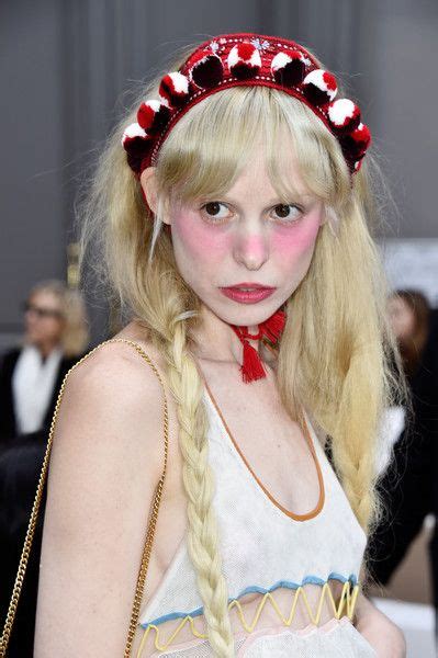 Petite Meller Photos Photos Chloe Front Row Paris Fashion Week