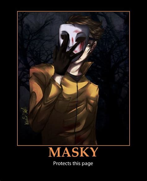 Masky By Leaionora On Deviantart