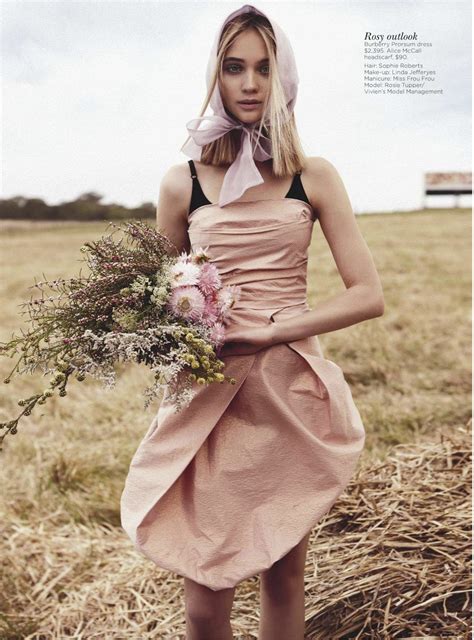 Field Of Dreams Rosie Tupper By Nicole Bentley For Vogue Australia