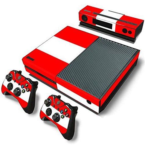 Modfreakz Consolecontroller Vinyl Skin Set Red White Countrys For