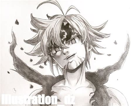 Official english twitter page the seven deadly sins: Idir on | Seven deadly sins anime, Batman drawing, Anime