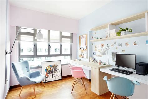 10 Gorgeous And Soothing Pastel Home Office Ideas