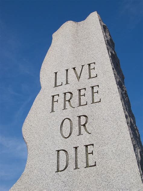 Live Free Or Die State Motto State Symbols Usa