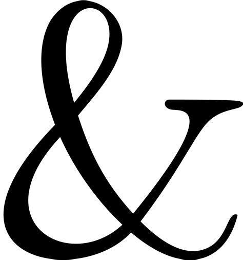 Ampersand Wiktionary Symbol Wikipedia Character Symbol Png Download