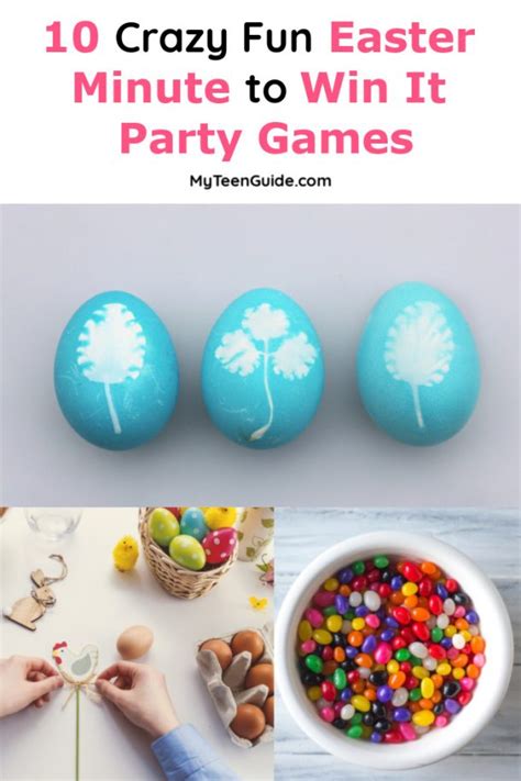 15 Epic Easter Party Games For Teens Including Minute To Win It Games