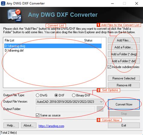 DWG DXF Converter Convert DWG To DXF And DXF To DWG