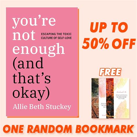 Youre Not Enough And Thats Okay Book Allie Beth Atuckey Fxyj