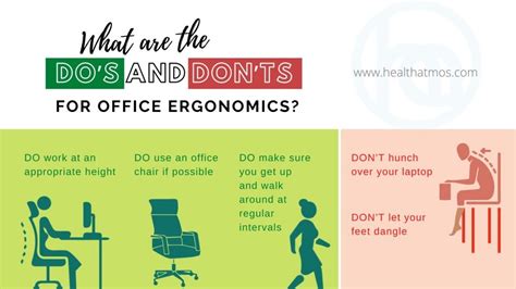 7 Steps To Improve Office Ergonomics Health Atmos
