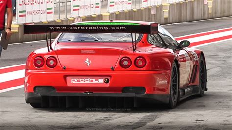 It is a convertible version of the 456 of which two were built by pininfarina especially for the sultan of brunei. Ferrari 550 GTS Maranello Prodrive: Aggressive Warm Up ...
