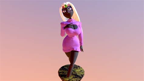 Queen Tyrahnee Fanart 3d Model By Radical Dreamer Raddreamer3d