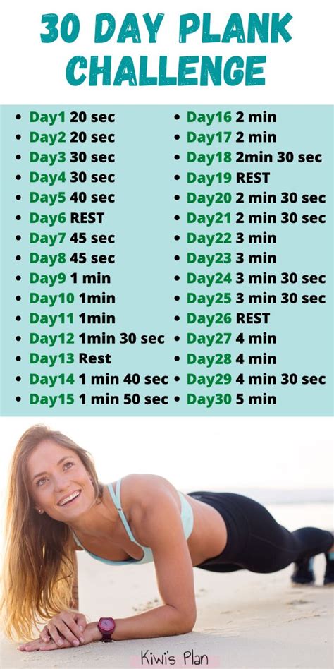 30 Day Plank Challenge 30 Day Plank Challenge 30 Day Plank Belly