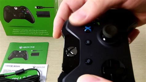Xbox One Wireless Controller And Play And Charge Kit Unboxing Youtube