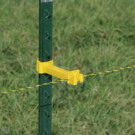 6 best electric fence insulators for tube posts. Snap On 5in Ext: Yellow