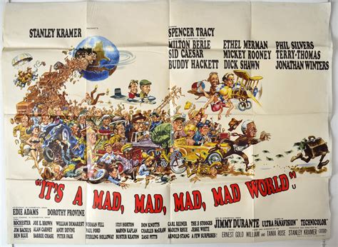 A week after this movie opened in nyc, pres. It's A Mad, Mad, Mad, Mad World - Original Cinema Movie ...