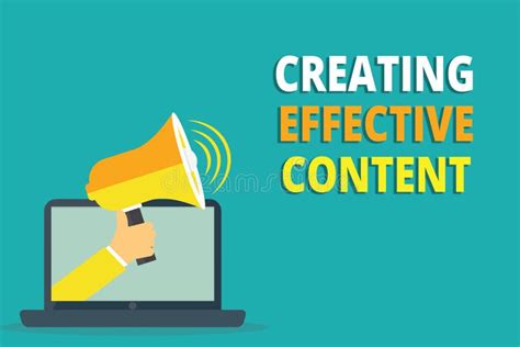 Text Sign Showing Creating Effective Content Conceptual Photo Valuable
