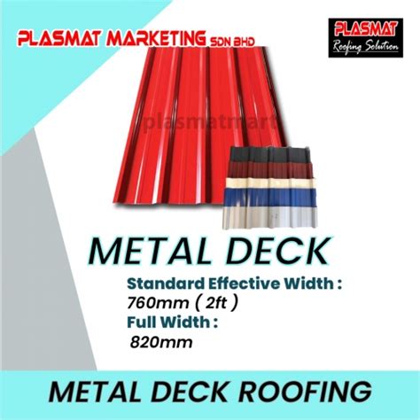 Metal Deck With Pu Metal Double Deck Awning Roofing Sheet Selangor