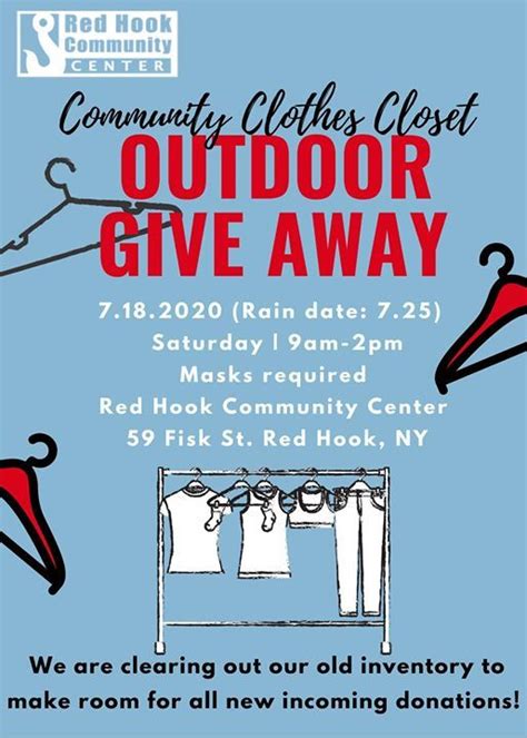 Community Clothes Closet Outdoor Give Away The Free Community