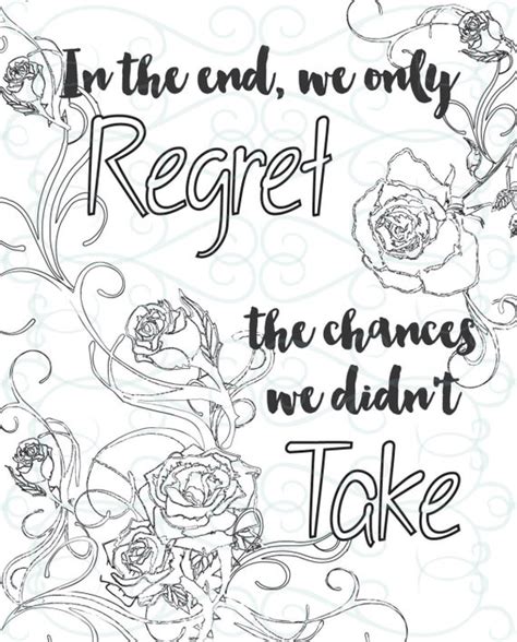 Coloring pages are all the rage these days. Adult Inspirational Coloring Page printable 13-Take a ...