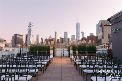 Tribeca Rooftop Wedding In New York City Susan Shek
