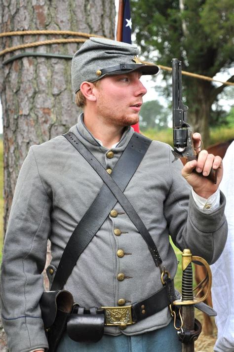 Confederate Trooper American Civil War Confederate Soldier Uniform