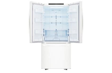 lg lfcs22520w 30 inch wide 3 door french door refrigerator lg usa