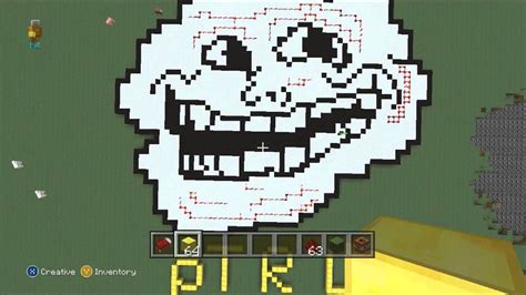 Minecraft Troll Face Youtube