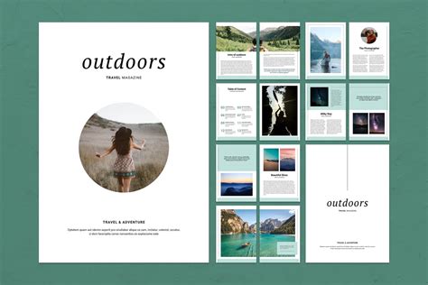 25 Best Indesign Magazine Templates For Mag Projects In 2021 Theme