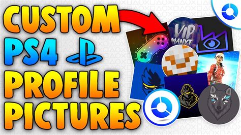 How To Get A Custom Profile Picture On Ps4 Youtube
