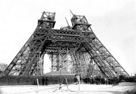 Eiffel Tower under construction, 1887-1889 - Rare Historical Photos
