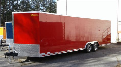 Enclosed Car Haulers For Sale By Kaufman Trailers