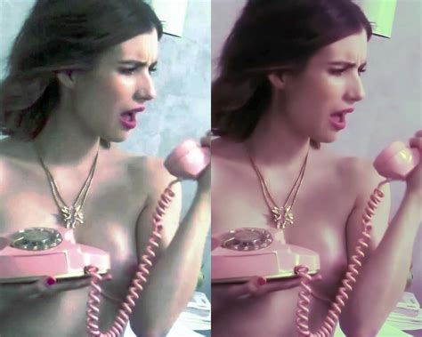 Emma Roberts Sexy Topless Photos Fappeninghd