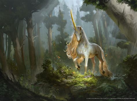 Prized Unicorn Mtg Art From Core Set 2020 Set By Rudy Siswanto Art Of