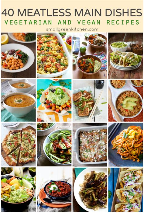 40 Meatless Main Dishes This Gal Cooks