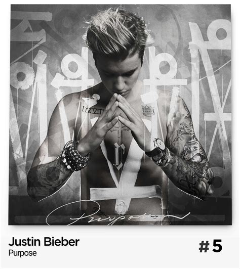 Justin Bieber Your Album Cover Of Printed On Premium Canvas Etsy