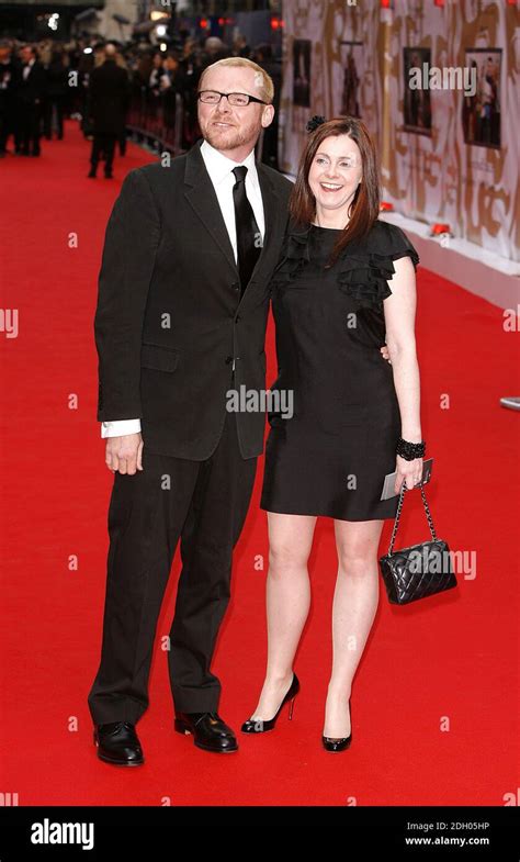 Simon Pegg And Wife Maureen Pegg Hi Res Stock Photography And Images
