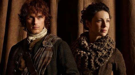 Claire And Jamie Outlander 2014 Tv Series Wallpaper 38535181 Fanpop