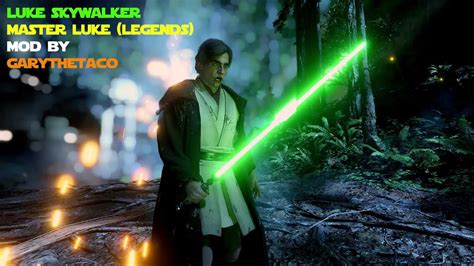 Star Wars Battlefront Ii Master Luke Luke Skywalker Skin Mod Review