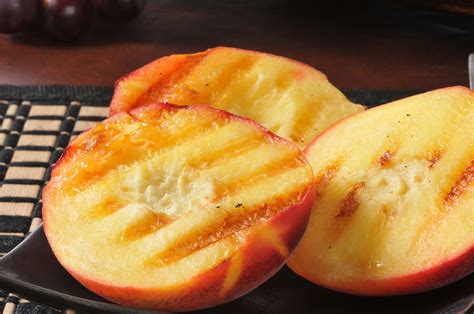 Grilled Peaches • Words On Wellness • Iowa State University Extension