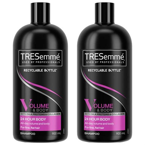 Tresemmé 24 Hour Body Volume Shampoo 2 X 900ml Feelunique