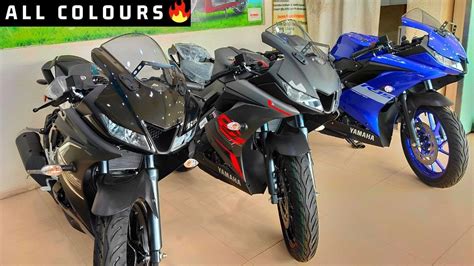 New yamaha r15 v3 specifications and price in india. Yamaha R15 V3 Bs6 All Colours Walakaround 😍😱 || Price And ...
