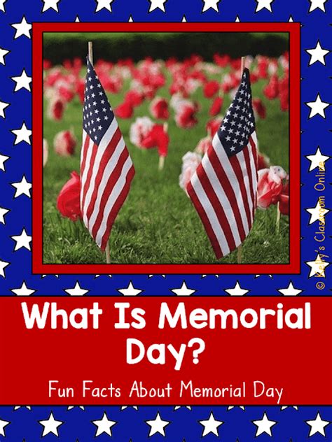 Kellys Classroom Online What Is Memorial Day