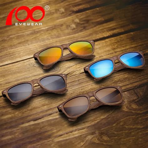 wood grain sunglasses polarized uv400 brand male driving glasses sunglasses men ps001 men s