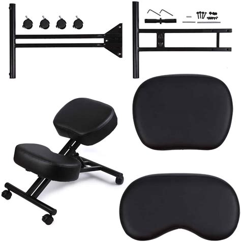 The dragonn ergonomic kneeling chair comes with a great cushion that is 3 inches thick. Review: DRAGONN Ergonomic Kneeling Chair - Pain Free Working