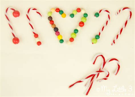 Here are the items we usually use Super-Easy Candy Cane Ornaments | AllFreeKidsCrafts.com